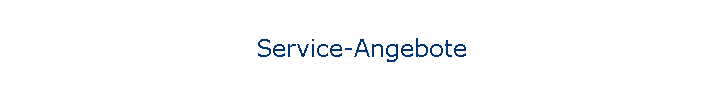 Service-Angebote